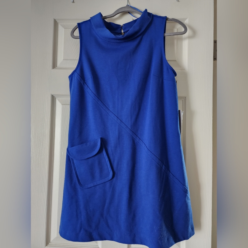 Jennifer Lopez Blue Dress Sz M NWT